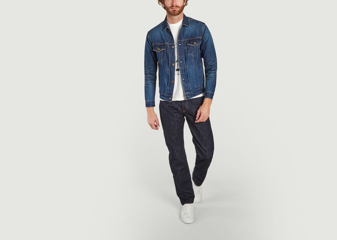 Veste en jean coupe droite - Japan Blue Jeans